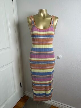 Roxy Playa Del Amor midi dress M